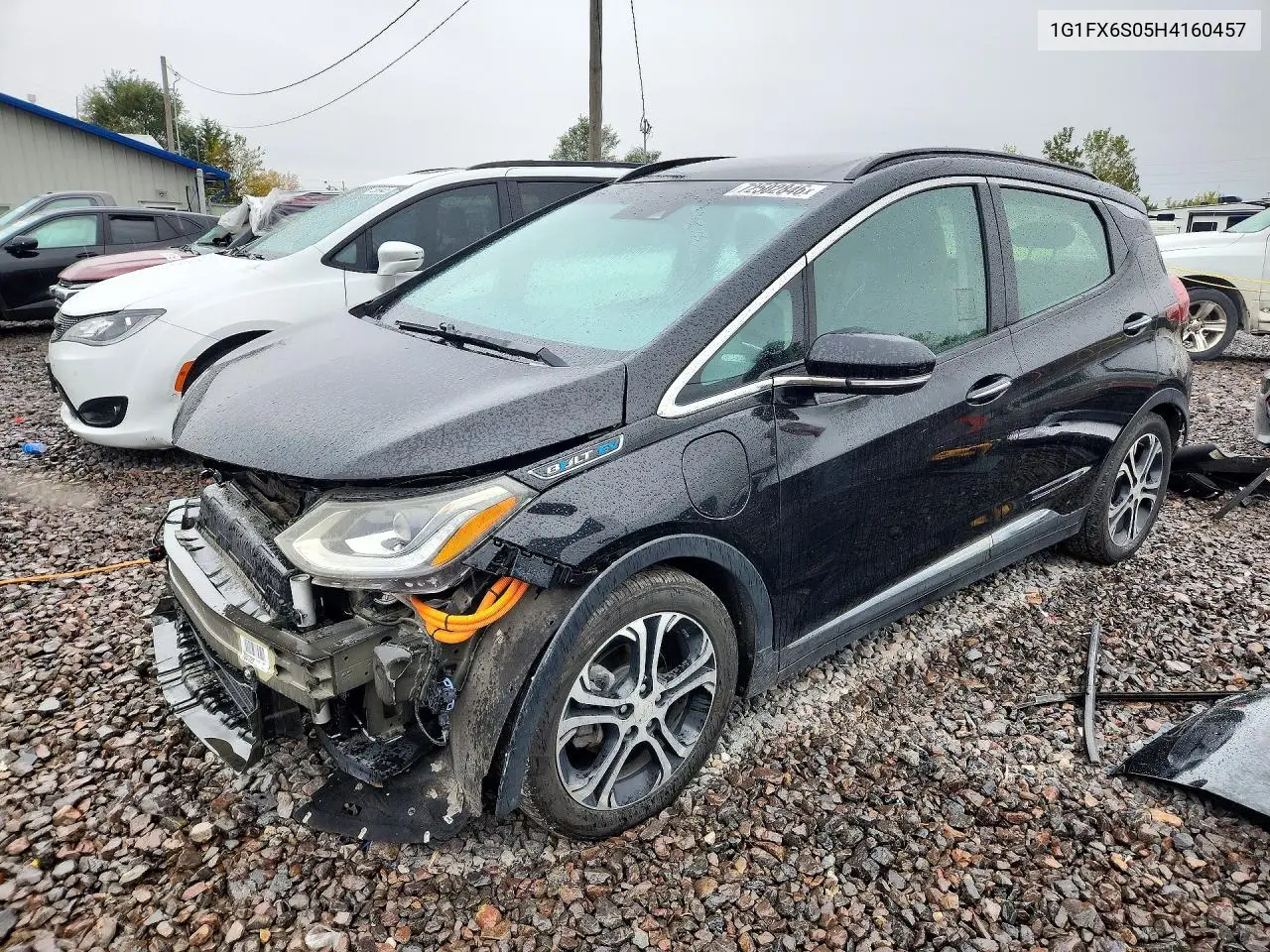 CHEVROLET BOLT 2017, VIN 1G1FX6S05H4160457