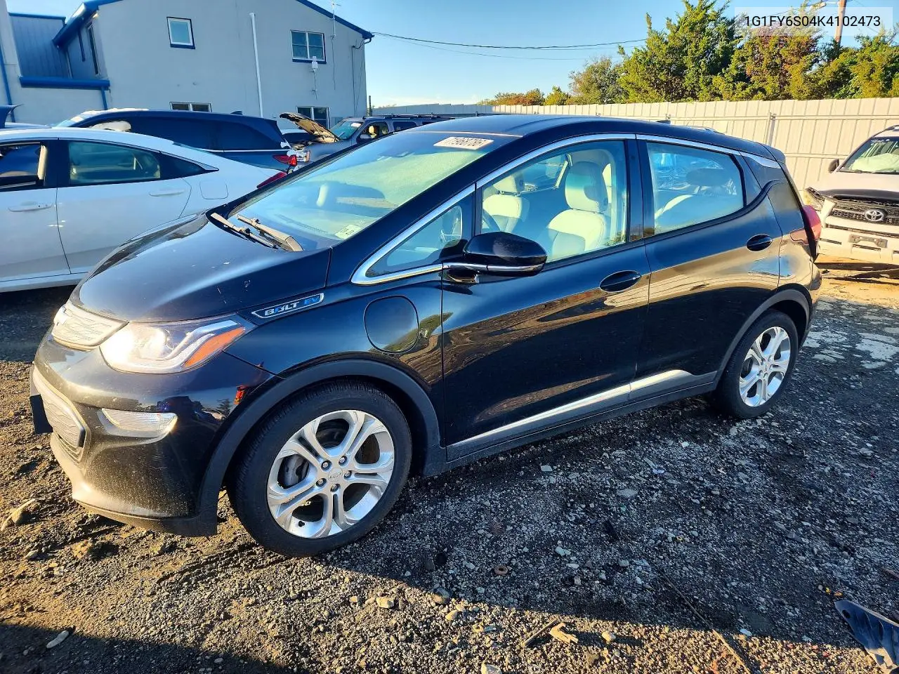 CHEVROLET BOLT 2019, VIN 1G1FY6S04K4102473