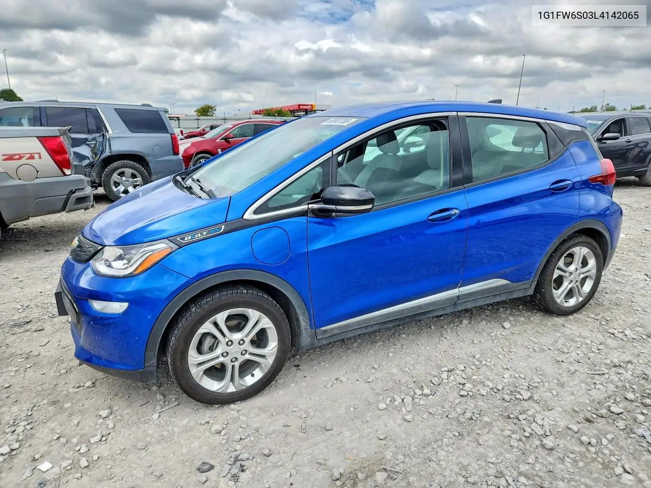 CHEVROLET BOLT 2020, VIN 1G1FW6S03L4142065