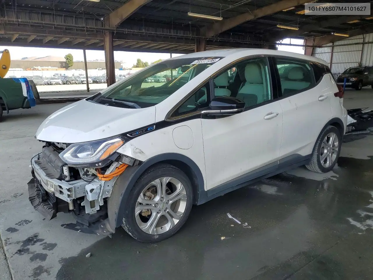 CHEVROLET BOLT 2021, VIN 1G1FY6S07M4101627