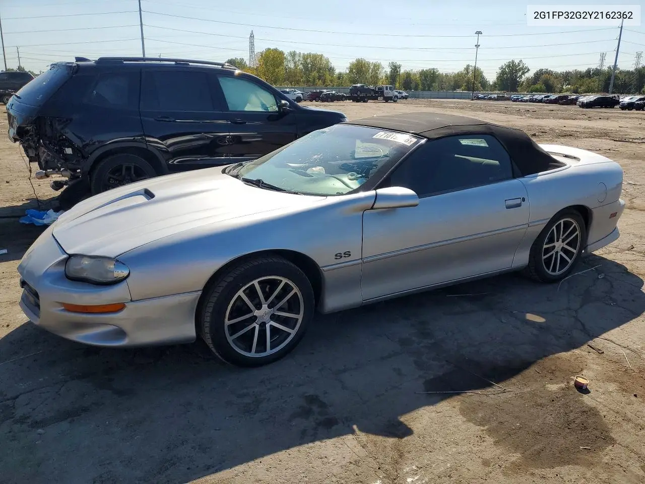 CHEVROLET CAMARO 2000, VIN 2G1FP32G2Y2162362