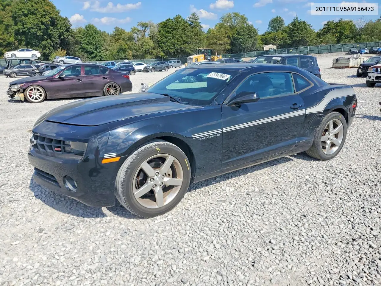 CHEVROLET CAMARO 2010, VIN 2G1FF1EV5A9156473