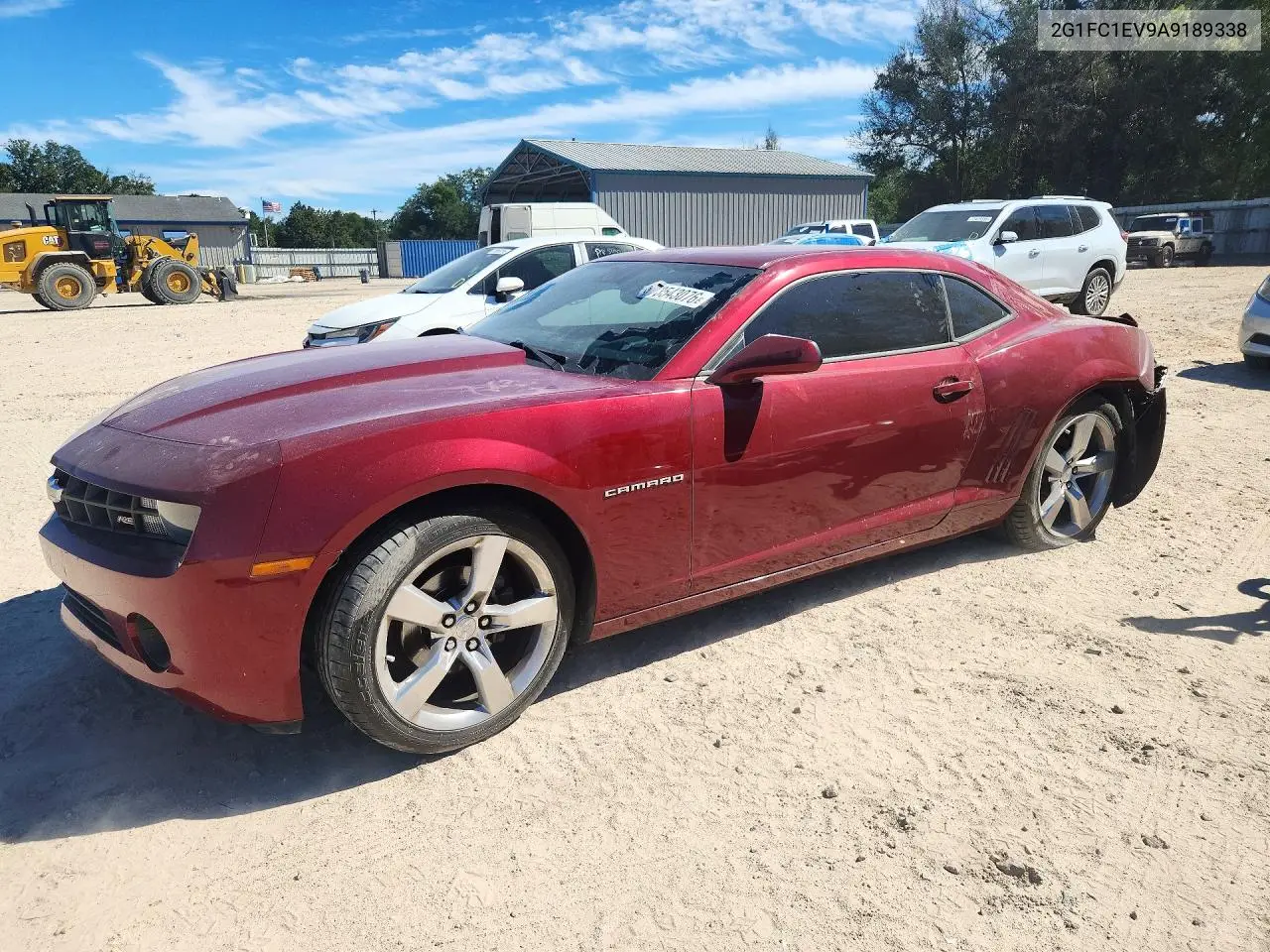 CHEVROLET CAMARO 2010, VIN 2G1FC1EV9A9189338