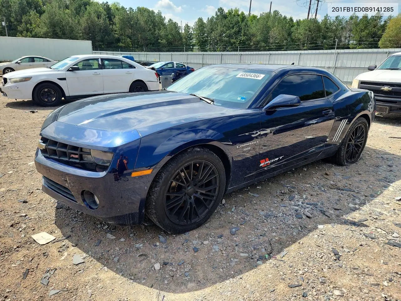 CHEVROLET CAMARO 2011, VIN 2G1FB1ED0B9141285