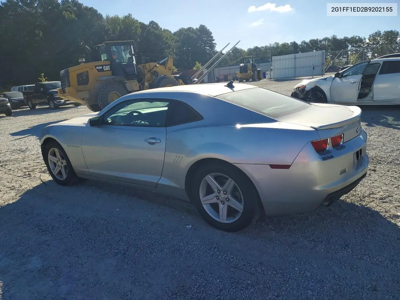 2011 CHEVROLET CAMARO VIN 2G1FF1ED2B9202155 — фото 2