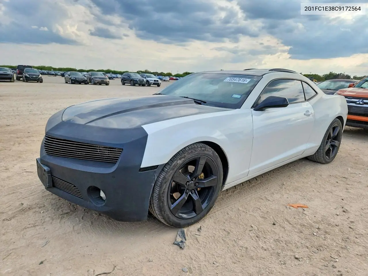 CHEVROLET CAMARO 2012, VIN 2G1FC1E38C9172564