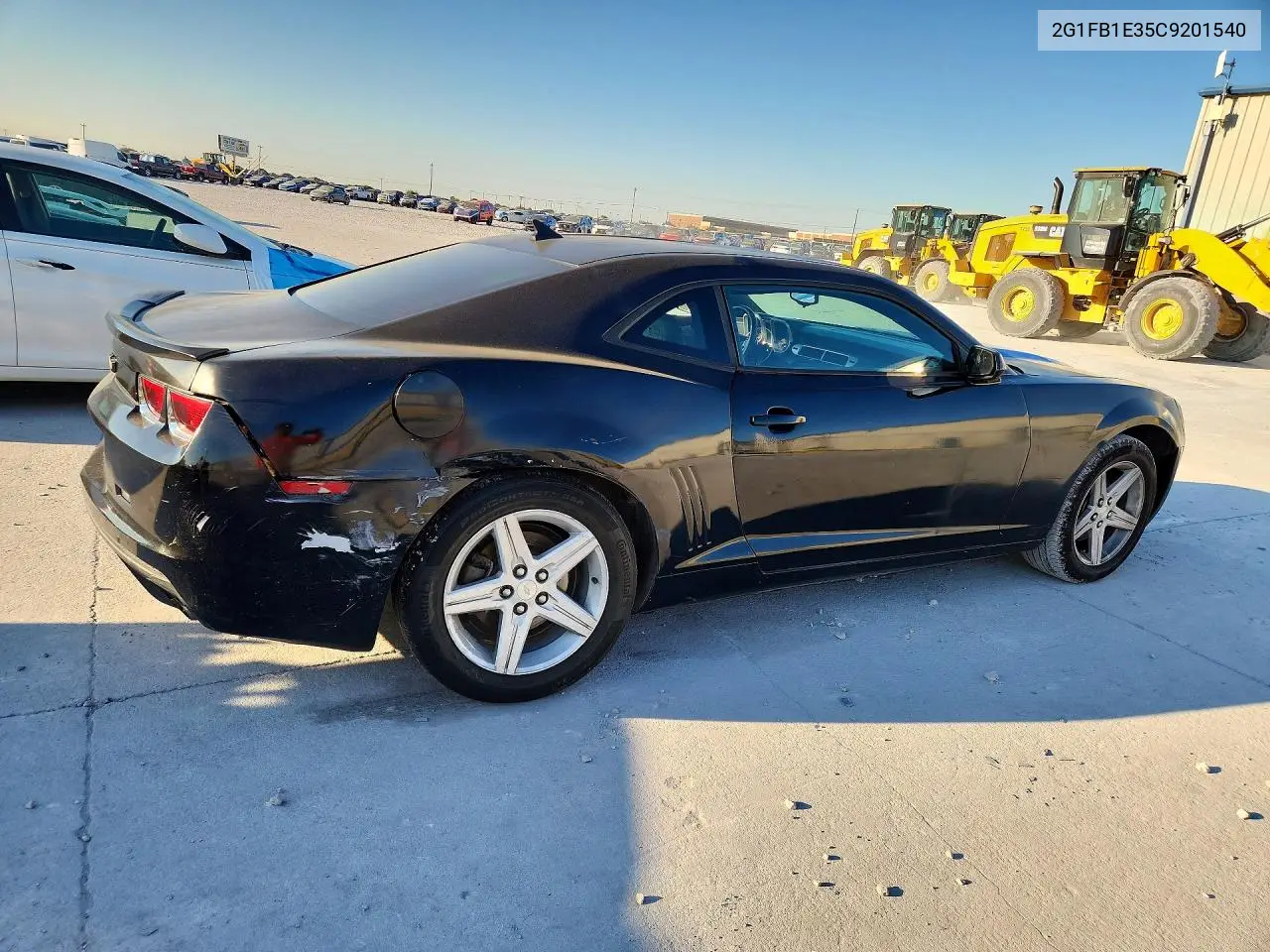 2012 CHEVROLET CAMARO VIN 2G1FB1E35C9201540 — фото 3