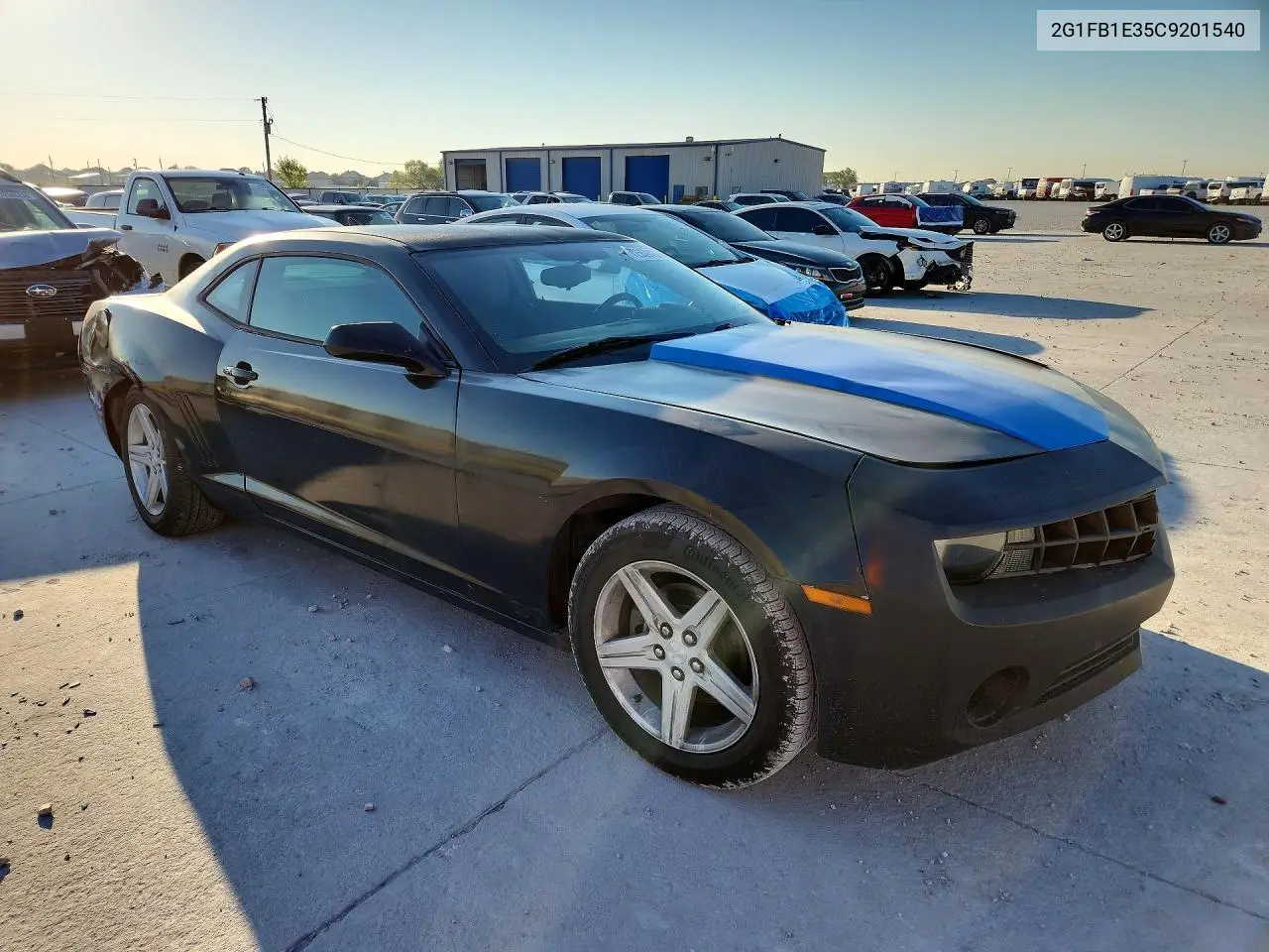 2012 CHEVROLET CAMARO VIN 2G1FB1E35C9201540 — фото 4