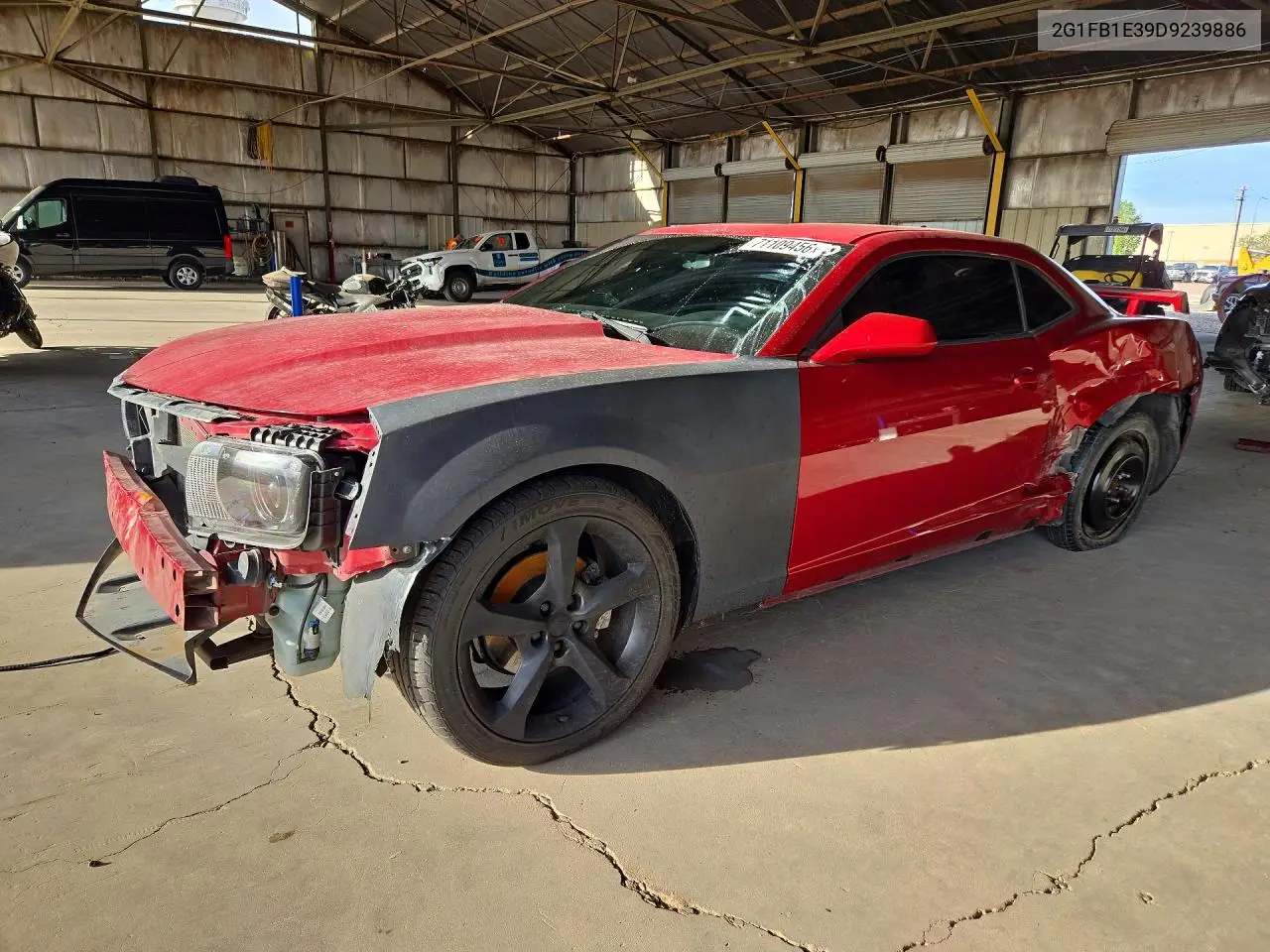 CHEVROLET CAMARO 2013, VIN 2G1FB1E39D9239886
