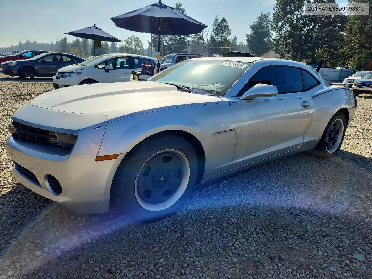 CHEVROLET CAMARO 2013, VIN 2G1FA1E35D9198319