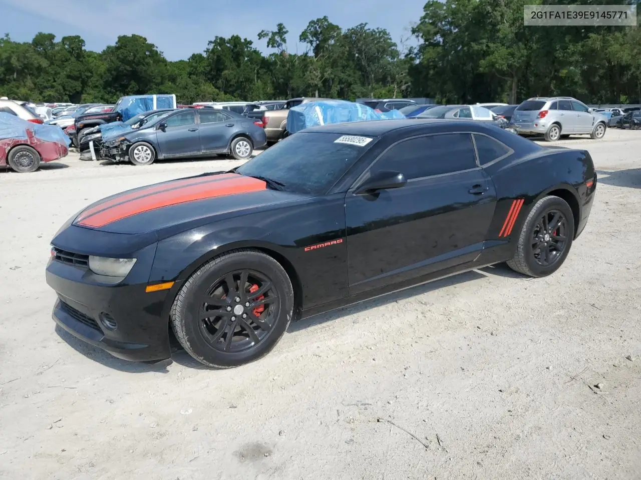 CHEVROLET CAMARO 2014, VIN 2G1FA1E39E9145771