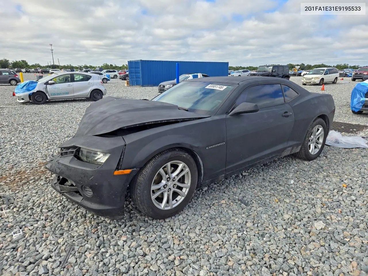 CHEVROLET CAMARO 2014, VIN 2G1FA1E31E9195533
