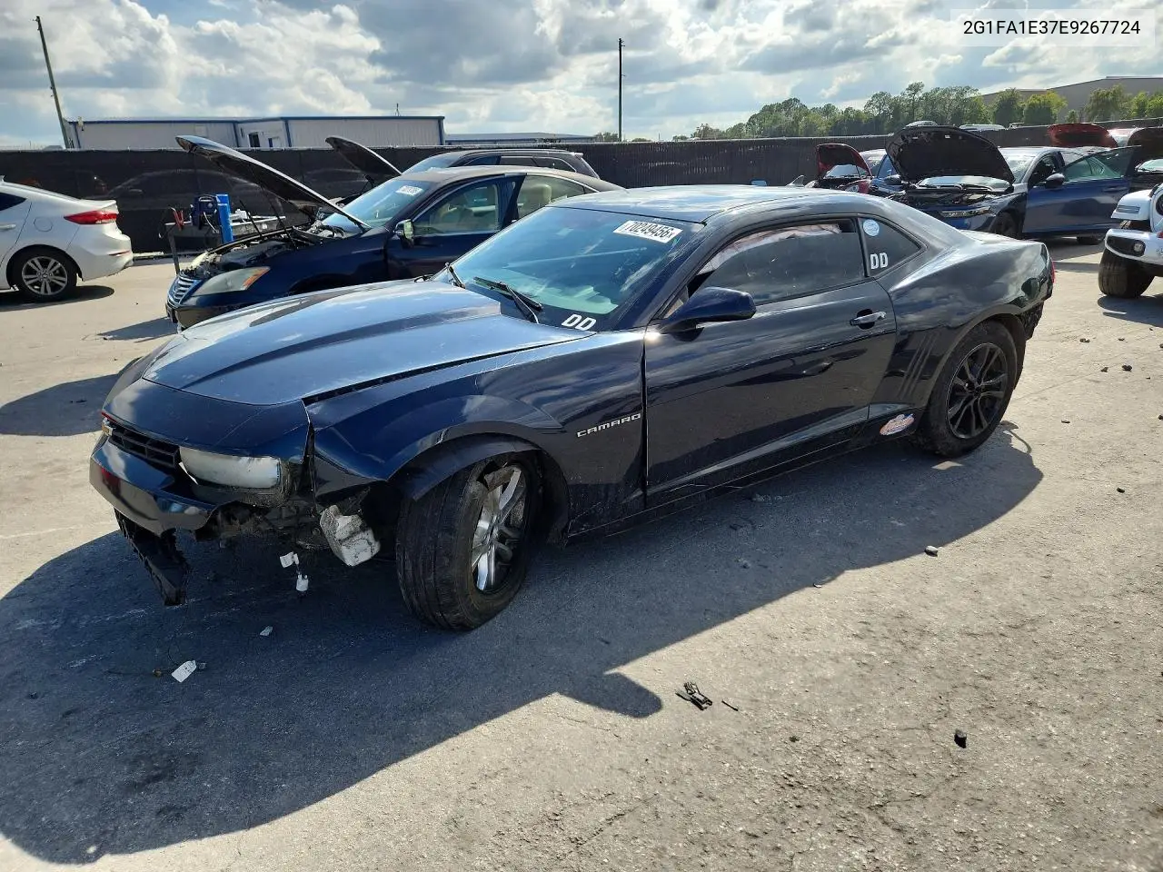 CHEVROLET CAMARO 2014, VIN 2G1FA1E37E9267724