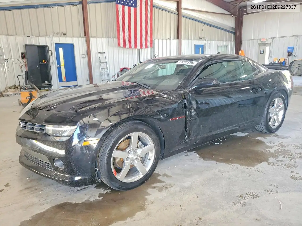 CHEVROLET CAMARO 2014, VIN 2G1FB1E32E9227337