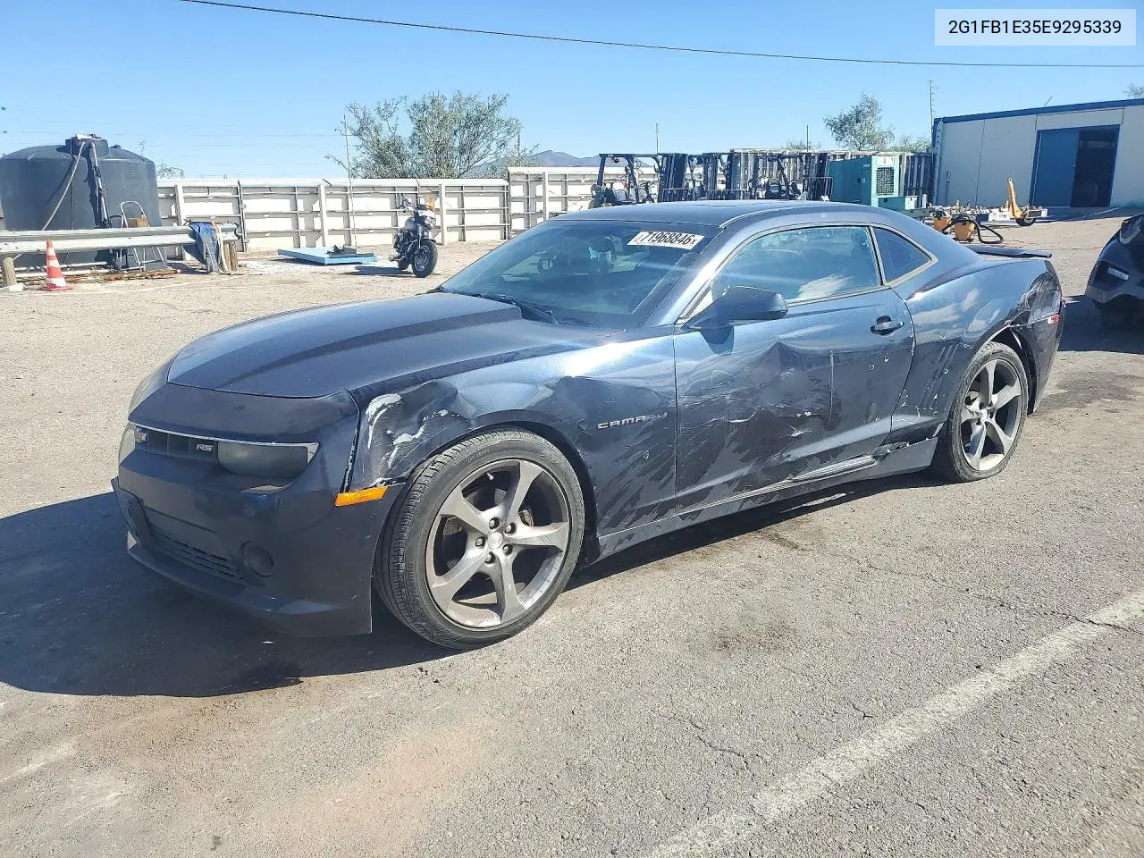 CHEVROLET CAMARO 2014, VIN 2G1FB1E35E9295339