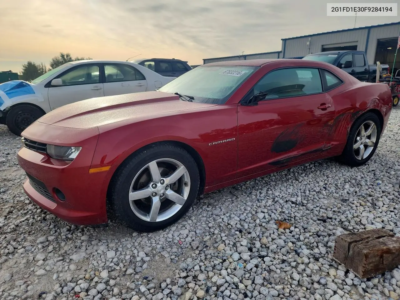 CHEVROLET CAMARO 2015, VIN 2G1FD1E30F9284194