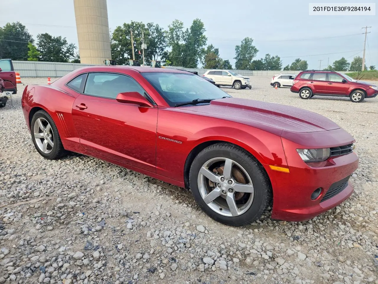 2015 CHEVROLET CAMARO VIN 2G1FD1E30F9284194 — фото 4