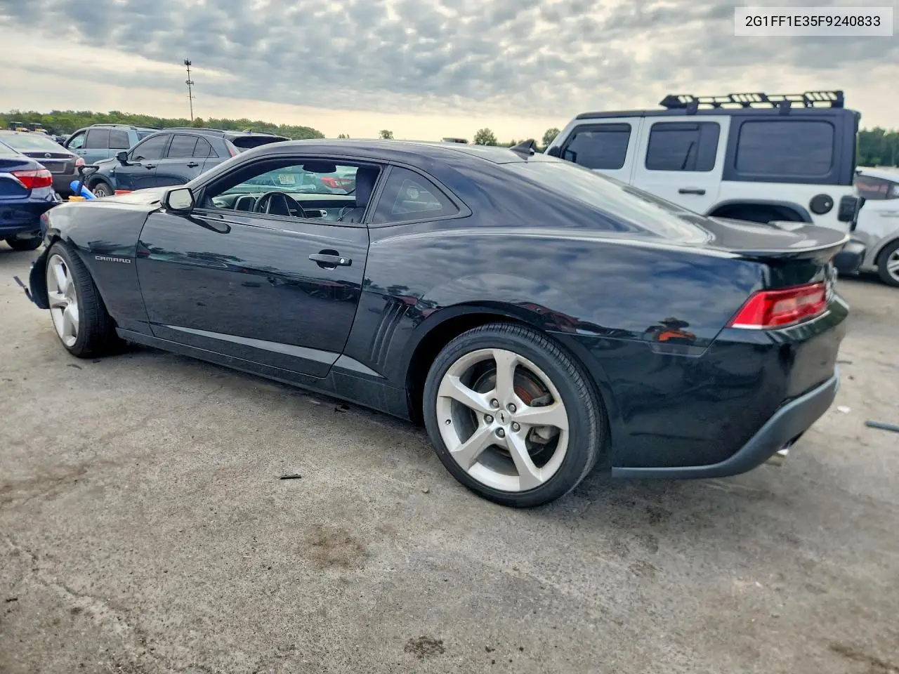 2015 CHEVROLET CAMARO VIN 2G1FF1E35F9240833 — фото 2