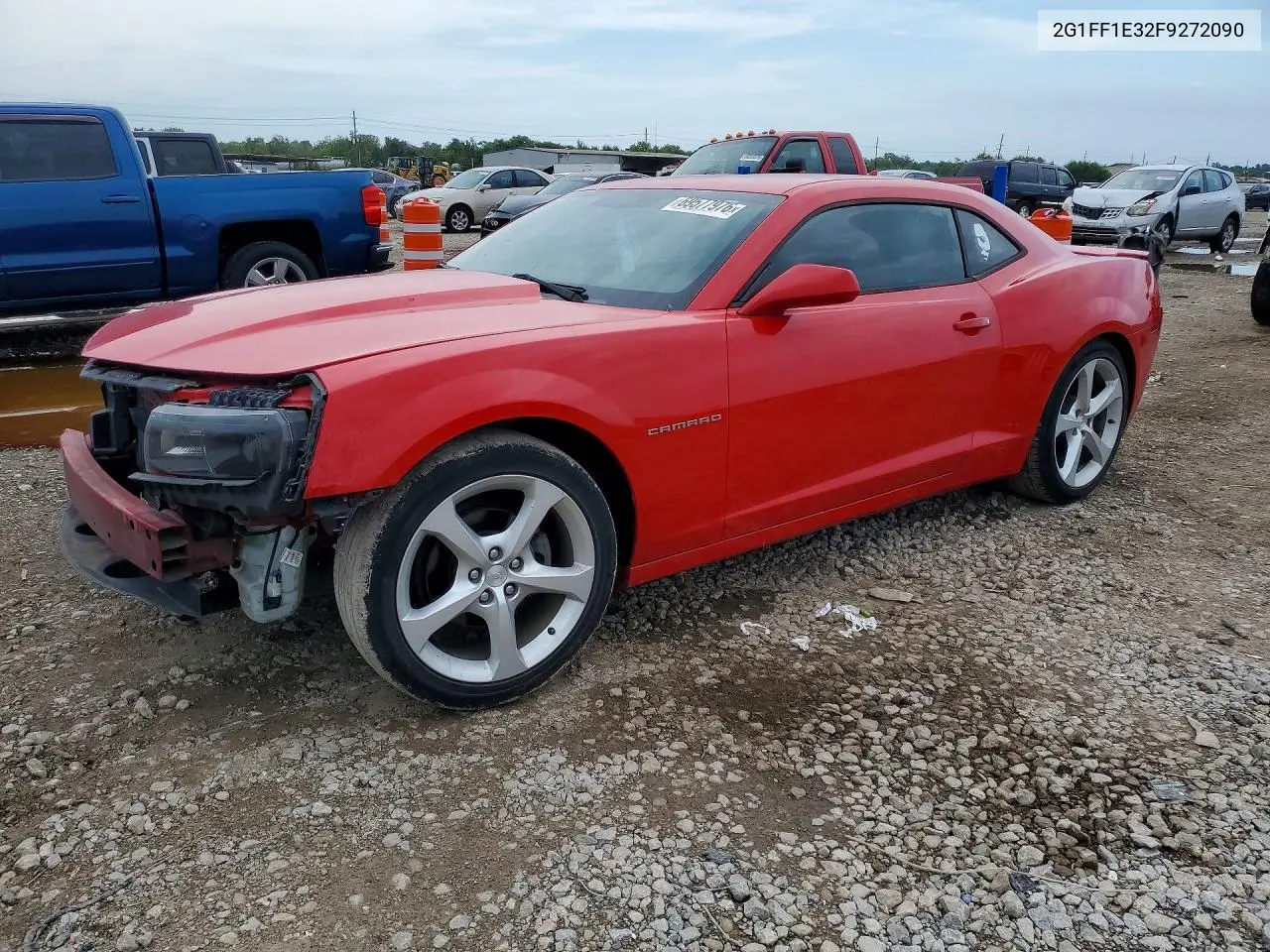CHEVROLET CAMARO 2015, VIN 2G1FF1E32F9272090