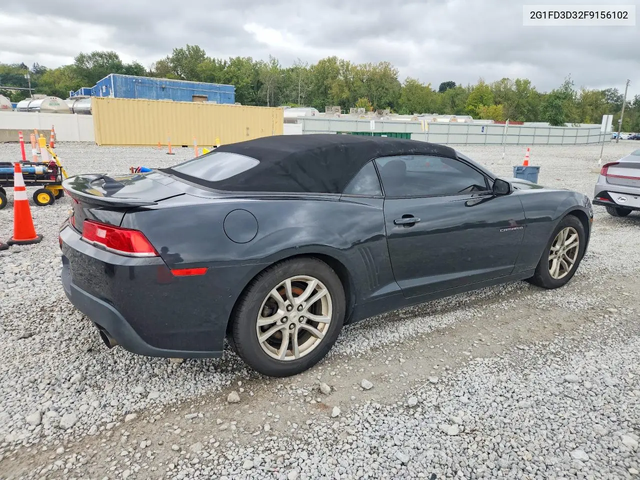 2015 CHEVROLET CAMARO VIN 2G1FD3D32F9156102 — фото 3