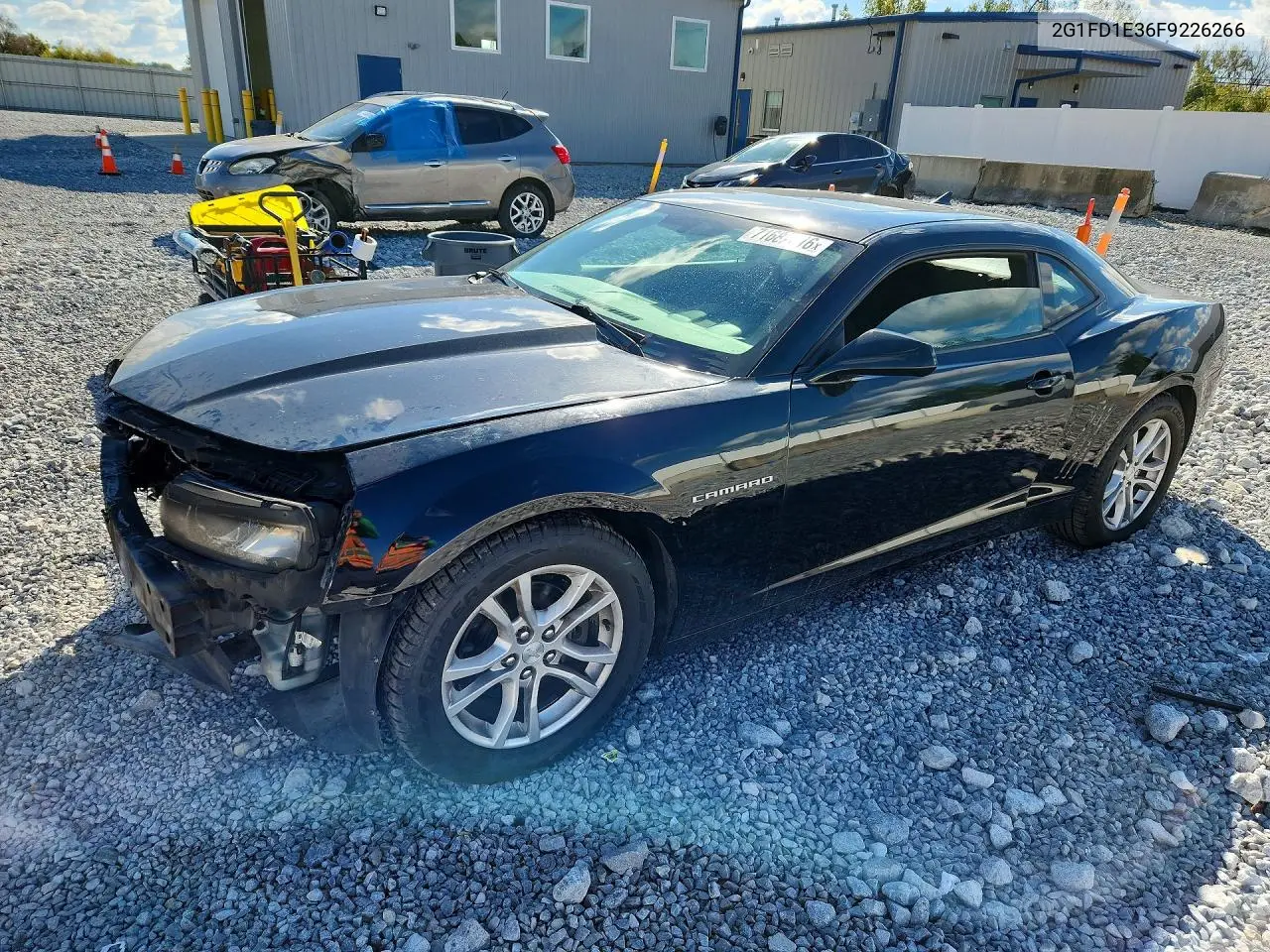 CHEVROLET CAMARO 2015, VIN 2G1FD1E36F9226266