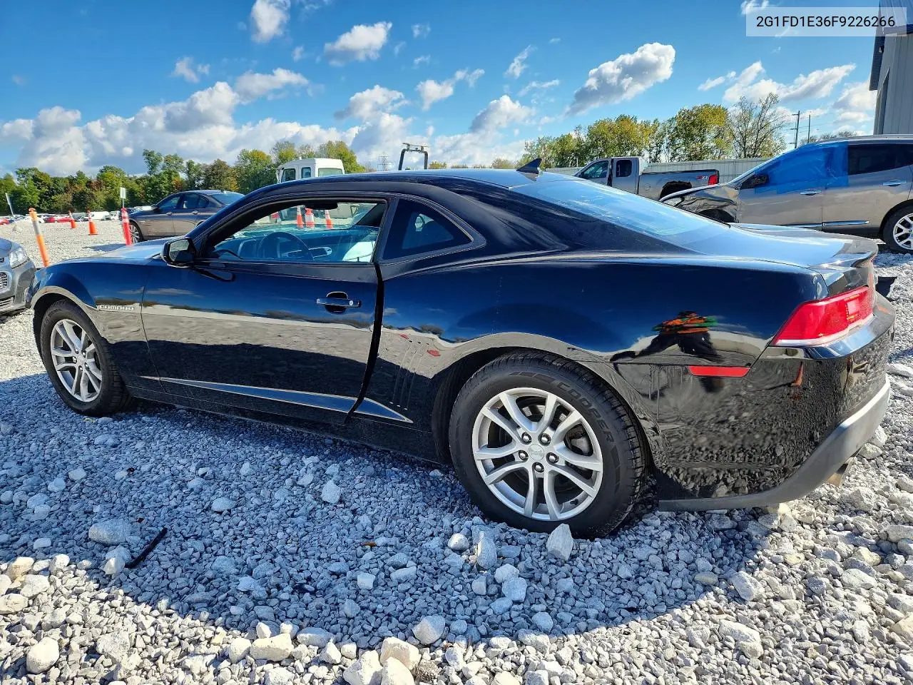 2015 CHEVROLET CAMARO VIN 2G1FD1E36F9226266 — фото 2