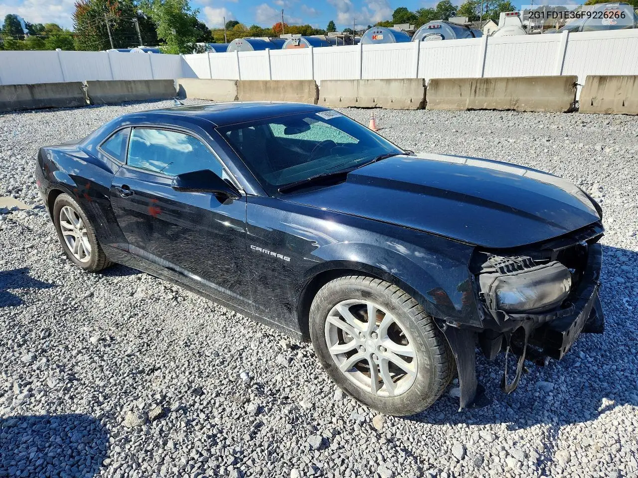 2015 CHEVROLET CAMARO VIN 2G1FD1E36F9226266 — фото 4