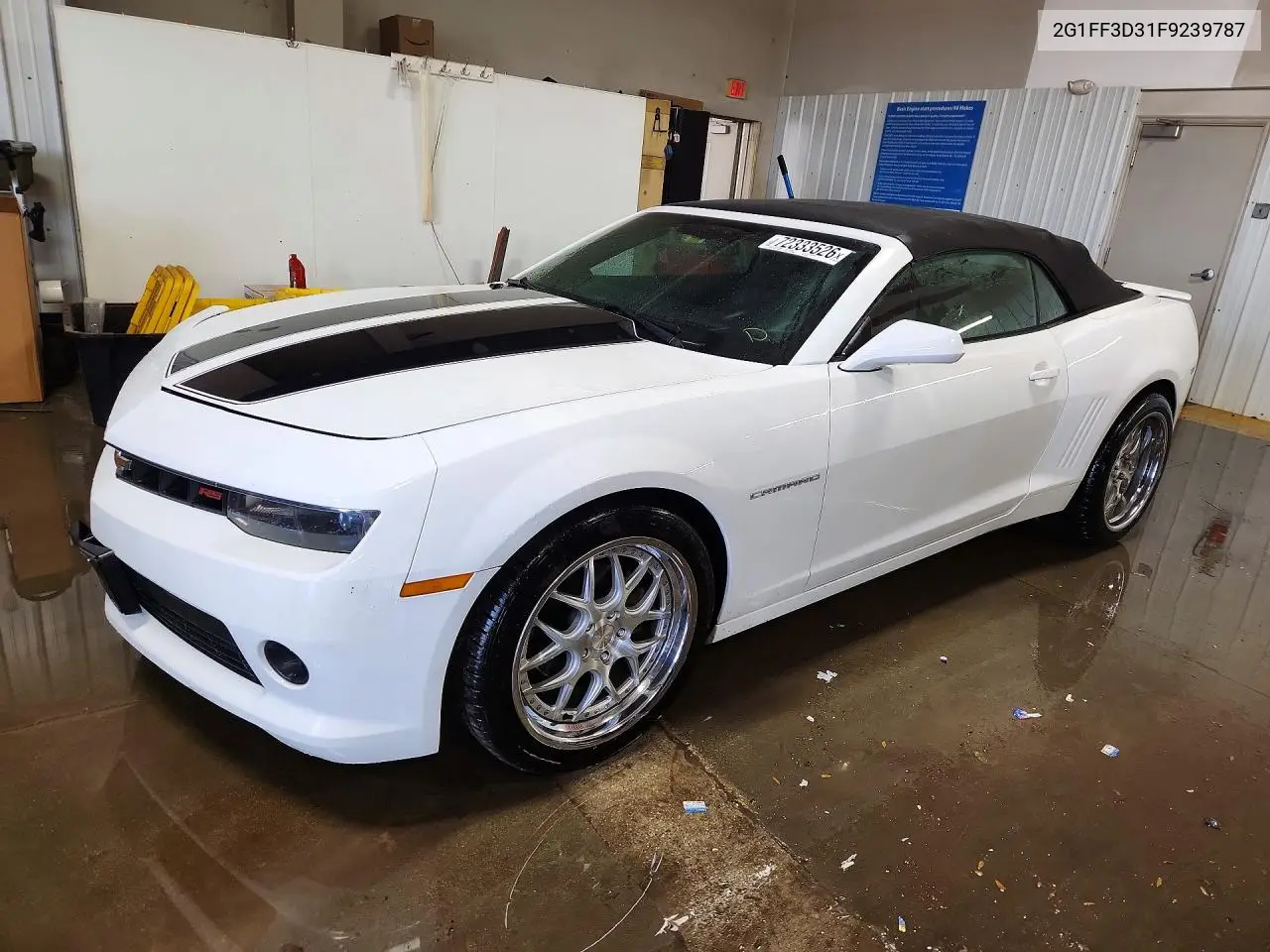 CHEVROLET CAMARO 2015, VIN 2G1FF3D31F9239787