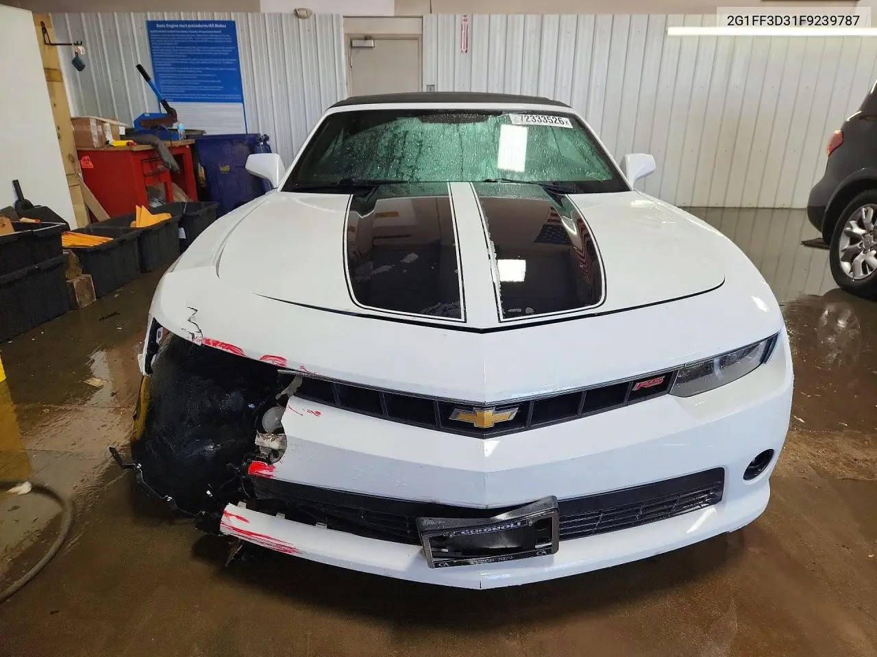 2015 CHEVROLET CAMARO VIN 2G1FF3D31F9239787 — фото 5