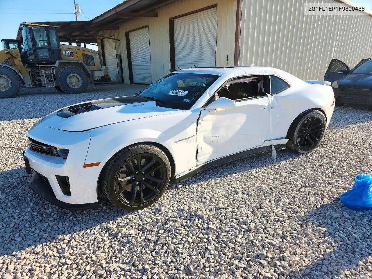 CHEVROLET CAMARO 2015, VIN 2G1FL1EP1F9800438