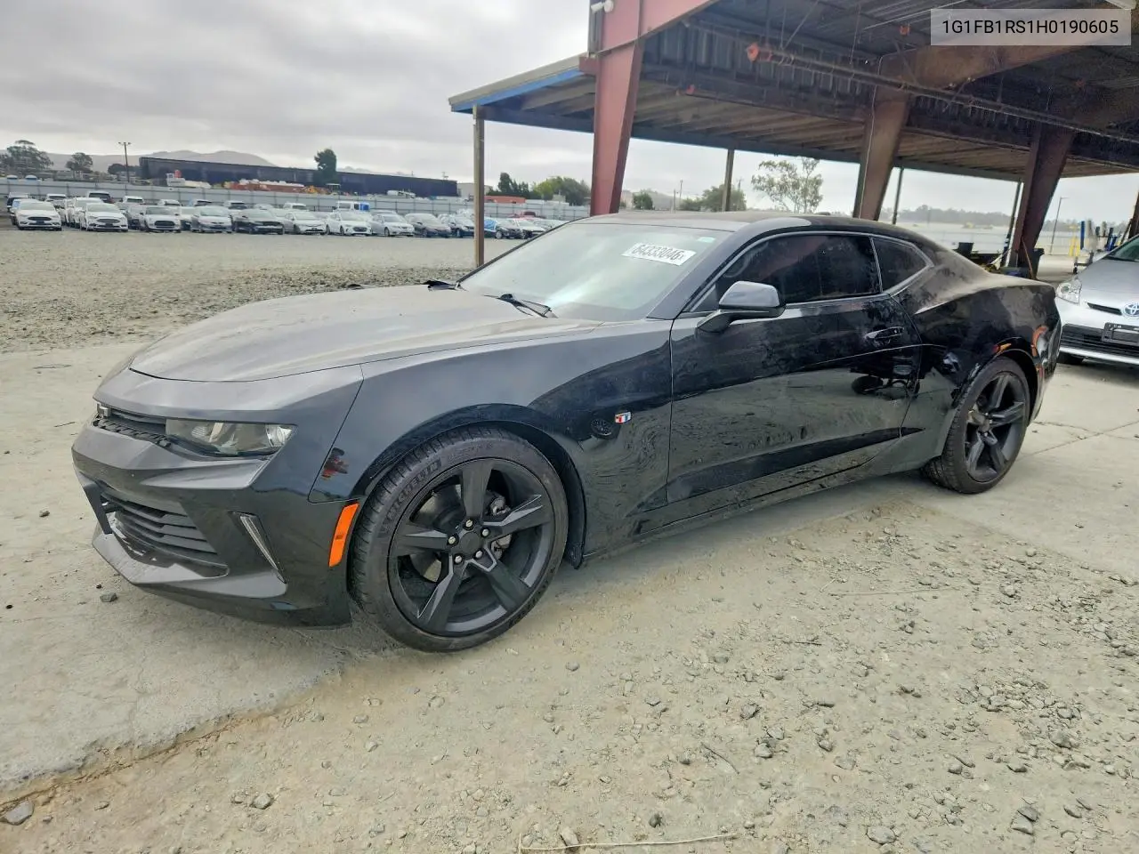 CHEVROLET CAMARO 2017, VIN 1G1FB1RS1H0190605