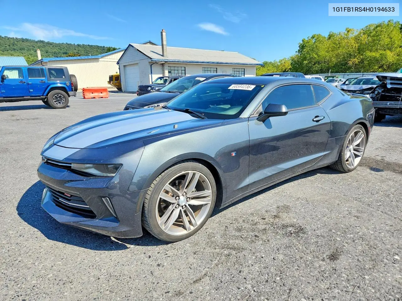 CHEVROLET CAMARO 2017, VIN 1G1FB1RS4H0194633