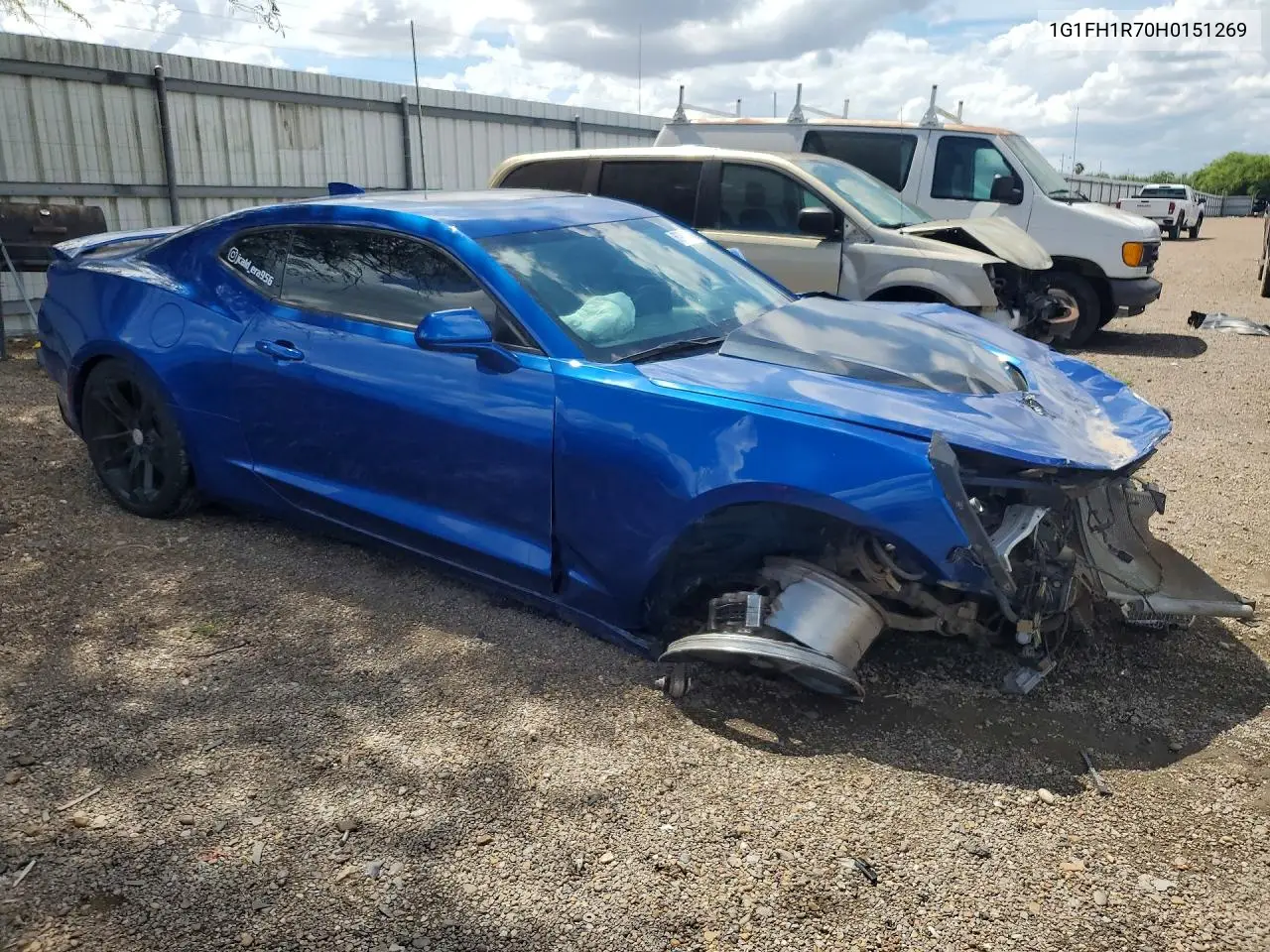 2017 CHEVROLET CAMARO VIN 1G1FH1R70H0151269 — фото 4