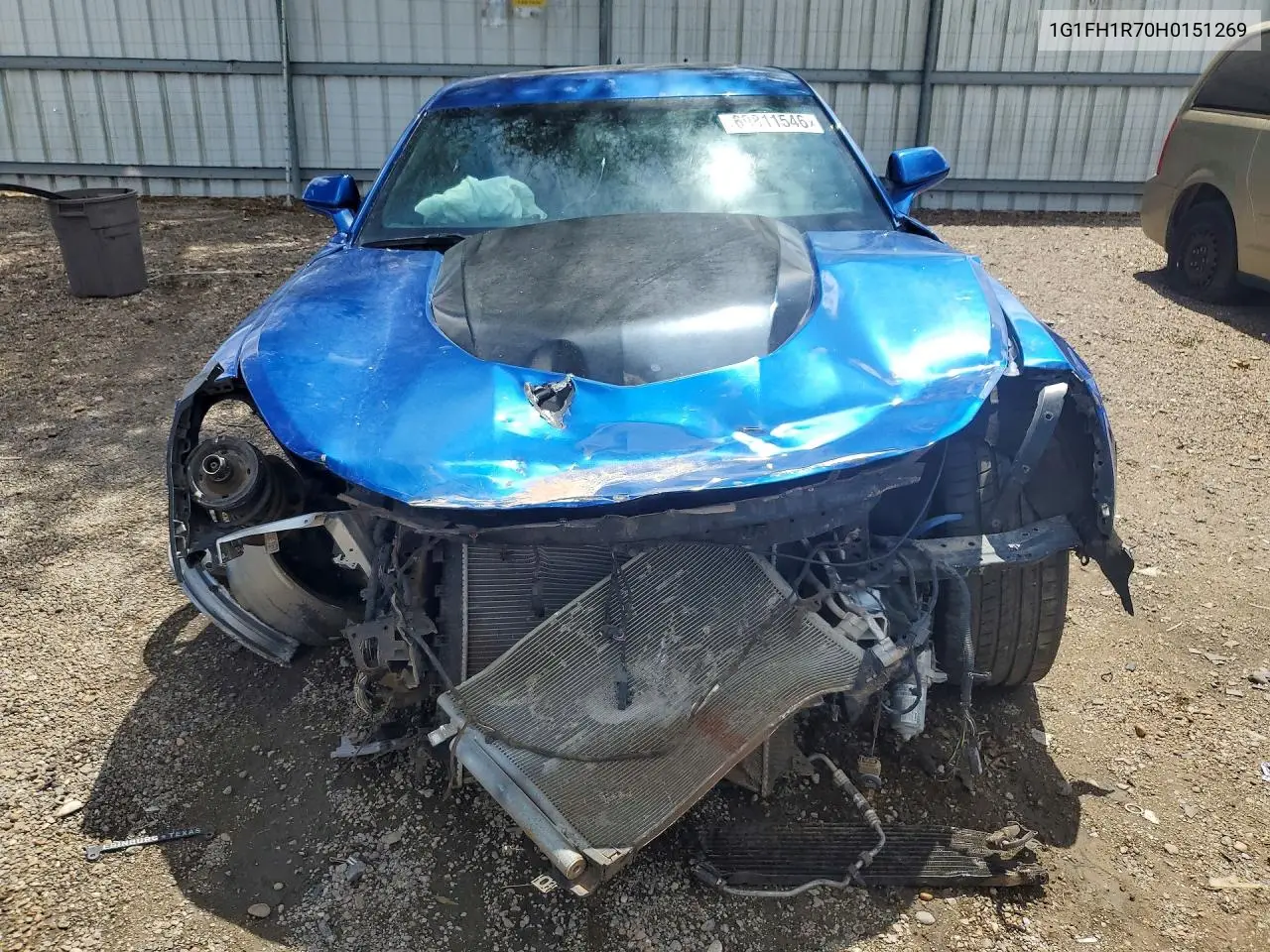 2017 CHEVROLET CAMARO VIN 1G1FH1R70H0151269 — фото 5