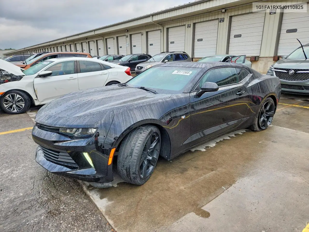 CHEVROLET CAMARO 2018, VIN 1G1FA1RX5J0110825