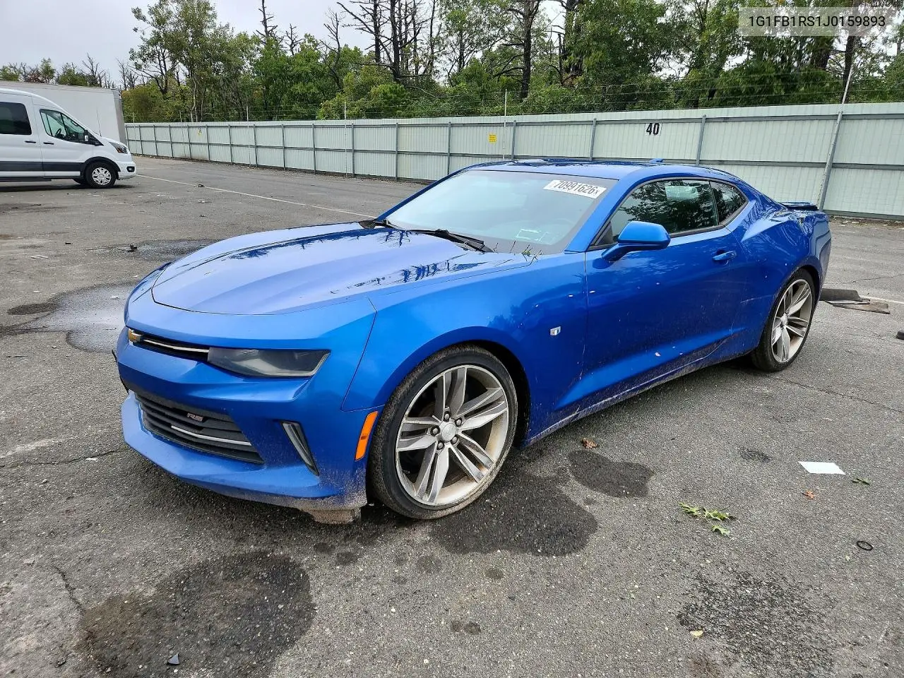CHEVROLET CAMARO 2018, VIN 1G1FB1RS1J0159893