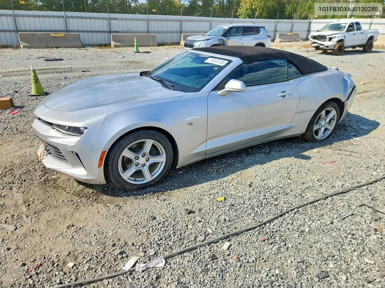 CHEVROLET CAMARO 2018, VIN 1G1FB3DX6J0120280