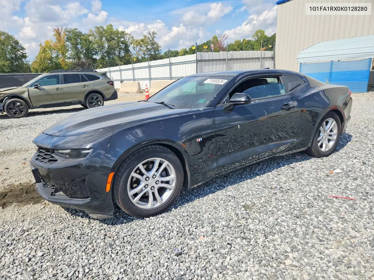 CHEVROLET CAMARO 2019, VIN 1G1FA1RX0K0128280