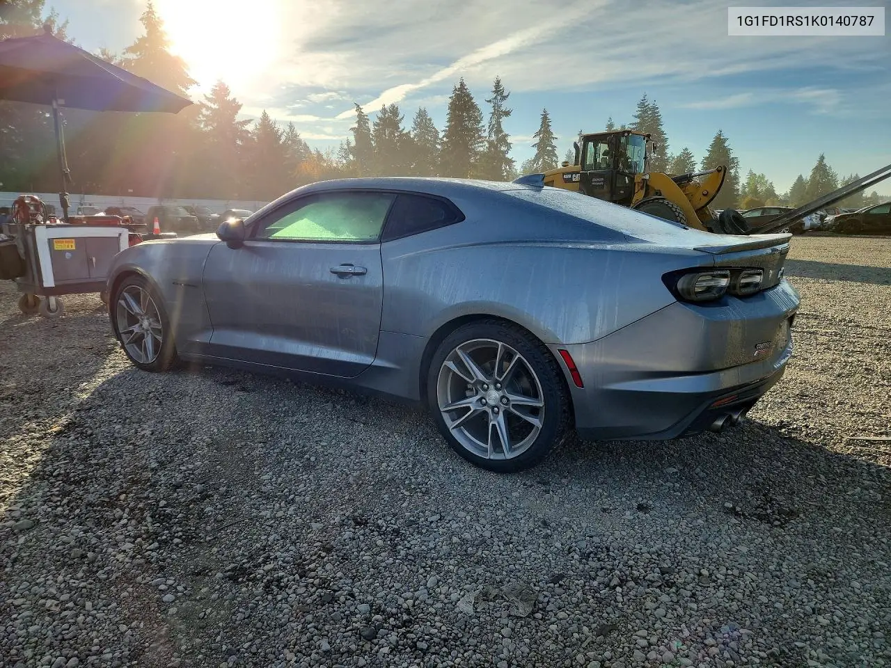 2019 CHEVROLET CAMARO VIN 1G1FD1RS1K0140787 — фото 2