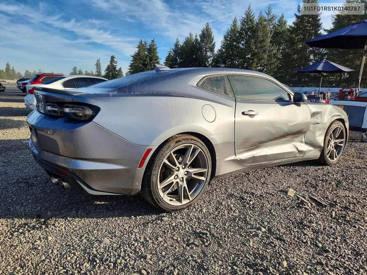 2019 CHEVROLET CAMARO VIN 1G1FD1RS1K0140787 — фото 3