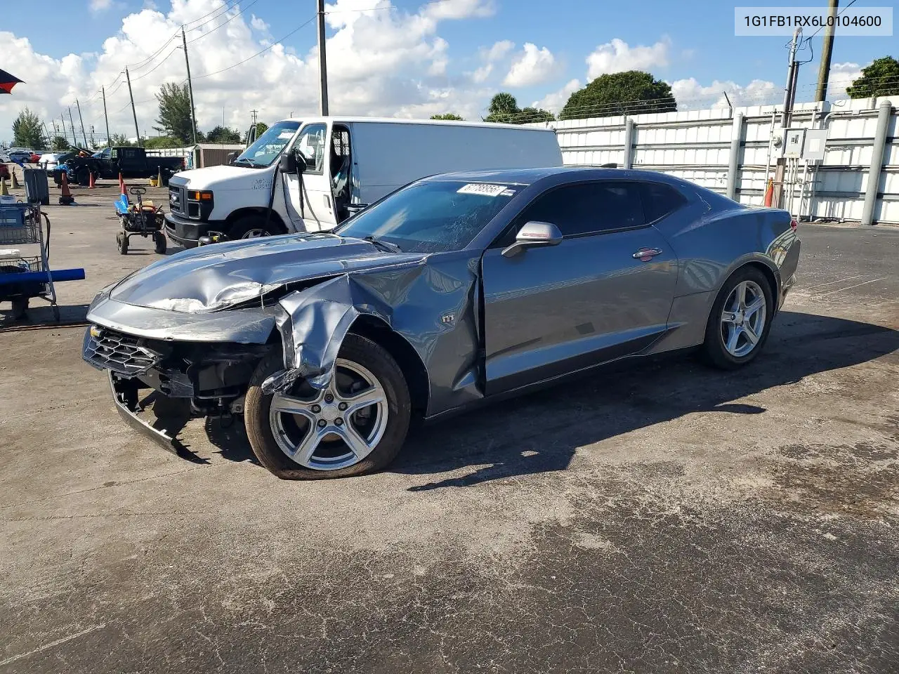 CHEVROLET CAMARO 2020, VIN 1G1FB1RX6L0104600