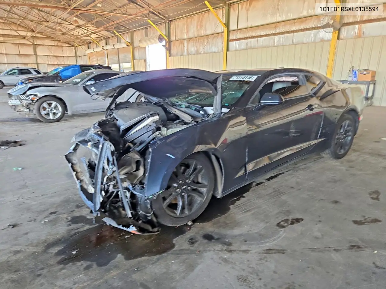 CHEVROLET CAMARO 2020, VIN 1G1FB1RSXL0135594