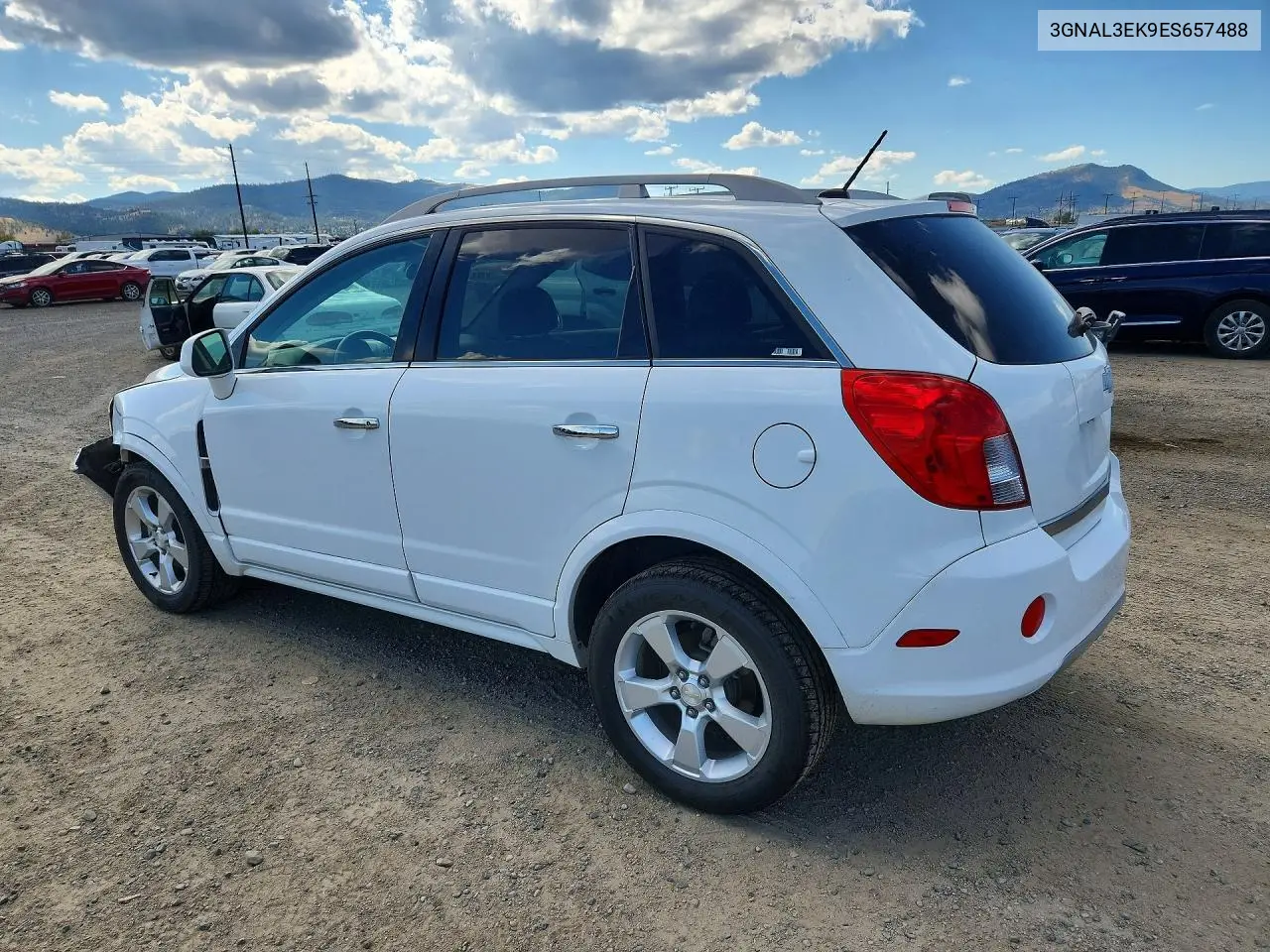 2014 CHEVROLET CAPTIVA VIN 3GNAL3EK9ES657488 — фото 2