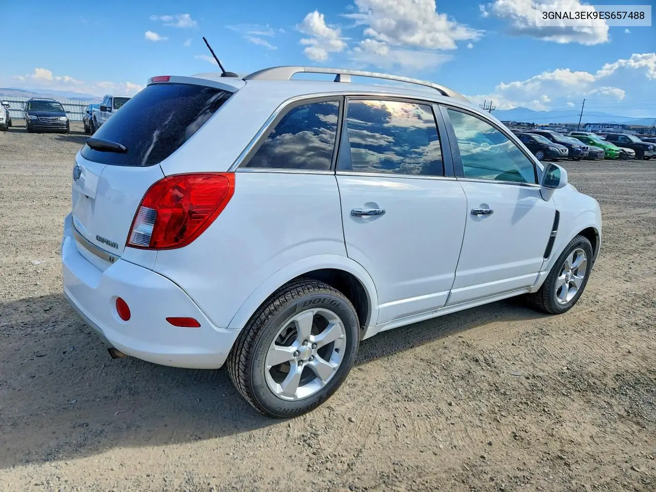 2014 CHEVROLET CAPTIVA VIN 3GNAL3EK9ES657488 — фото 3