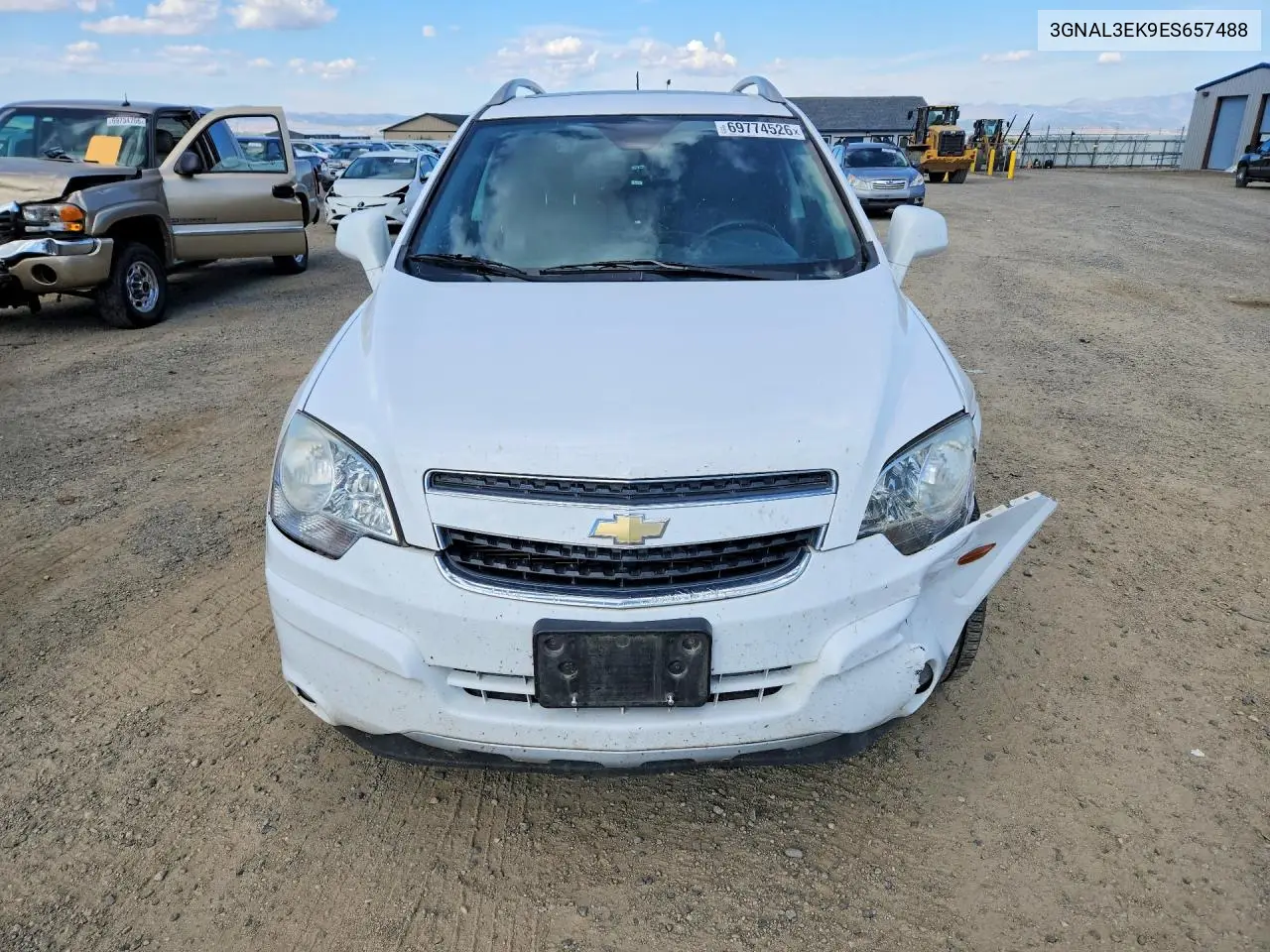 2014 CHEVROLET CAPTIVA VIN 3GNAL3EK9ES657488 — фото 5