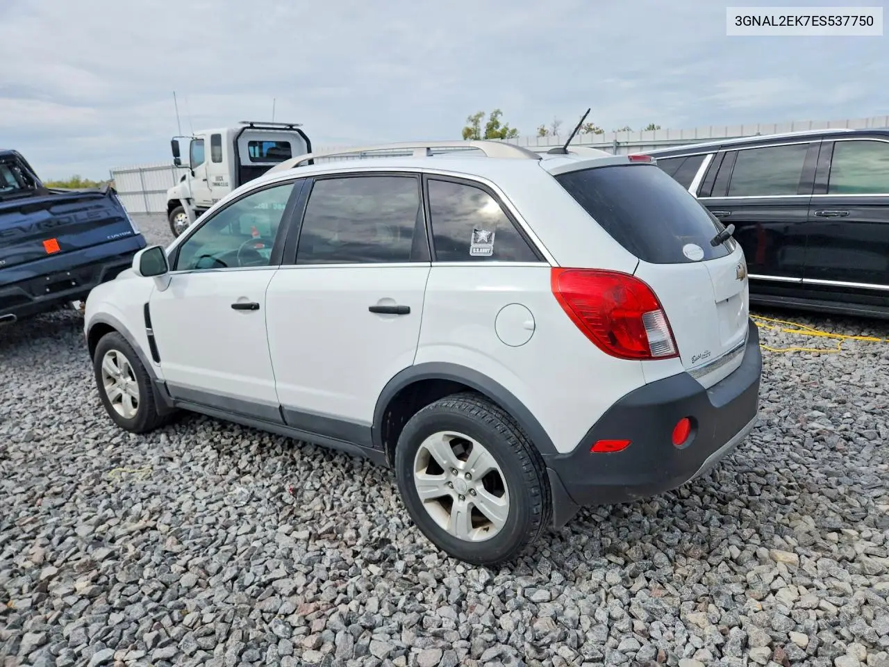 2014 CHEVROLET CAPTIVA VIN 3GNAL2EK7ES537750 — фото 2