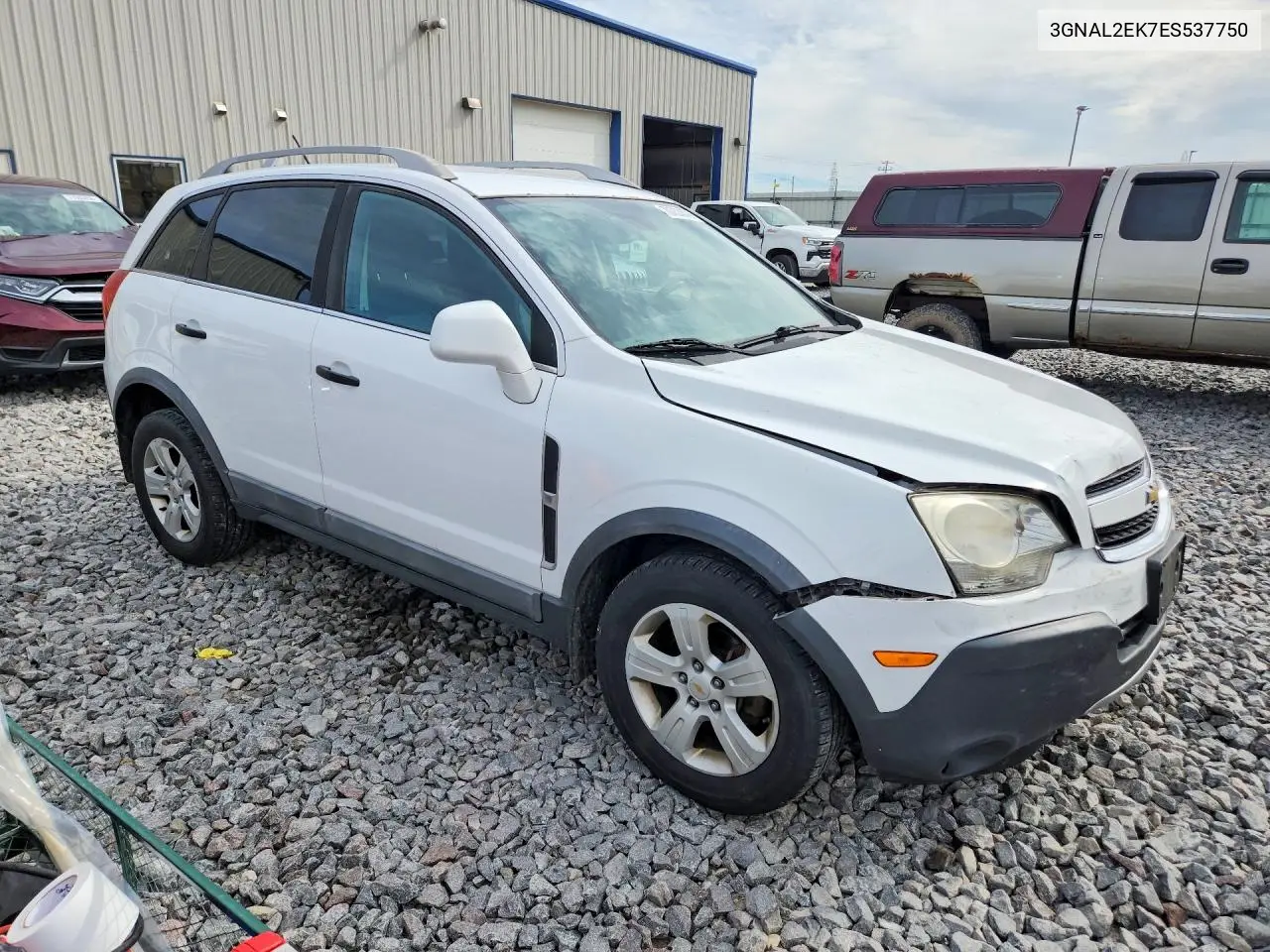 2014 CHEVROLET CAPTIVA VIN 3GNAL2EK7ES537750 — фото 4