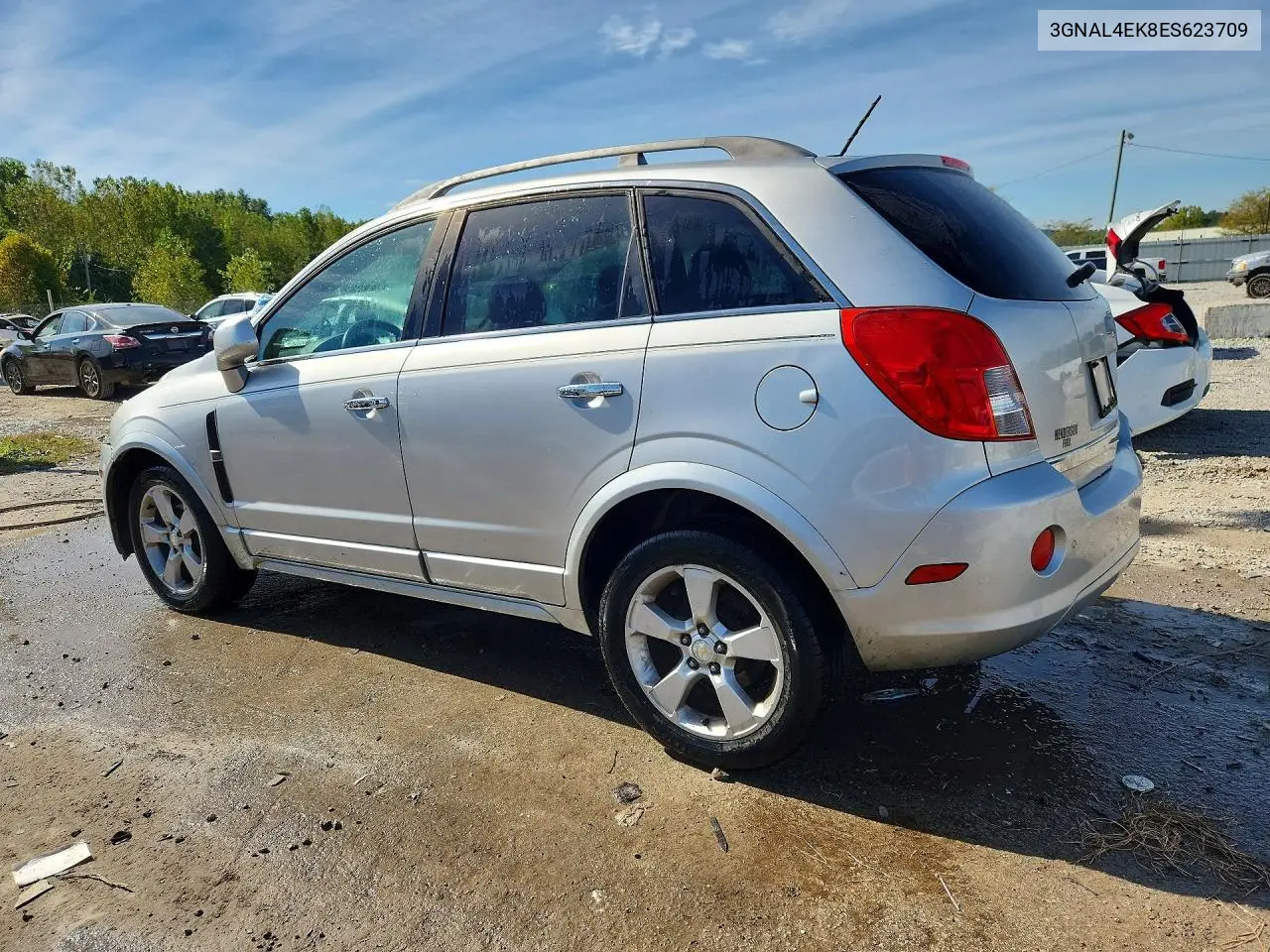 2014 CHEVROLET CAPTIVA VIN 3GNAL4EK8ES623709 — фото 2