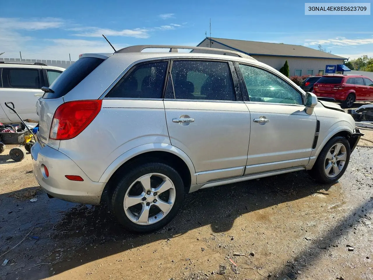 2014 CHEVROLET CAPTIVA VIN 3GNAL4EK8ES623709 — фото 3
