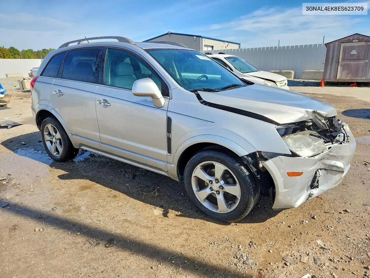 2014 CHEVROLET CAPTIVA VIN 3GNAL4EK8ES623709 — фото 4